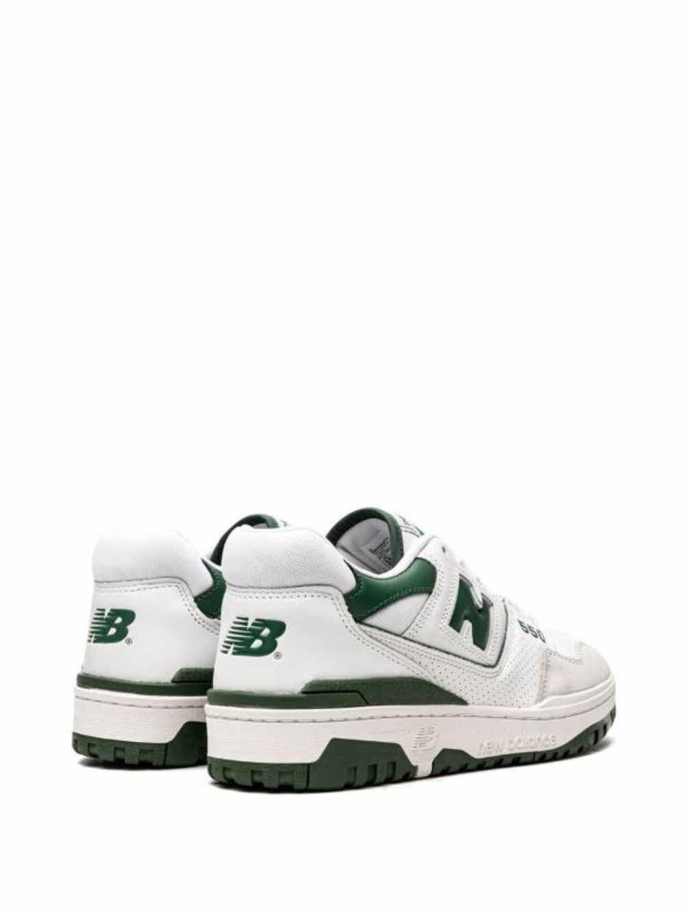 New Balance 550 White/team forest green - Picture 2 of 6